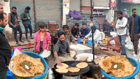 Most Delicious Saag Paratha Breakfast Best Desi Saag Paratha