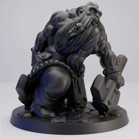 Hot Goblin ドワーフ解放 ミニチュア ホットゴブリン 怒りの戦士