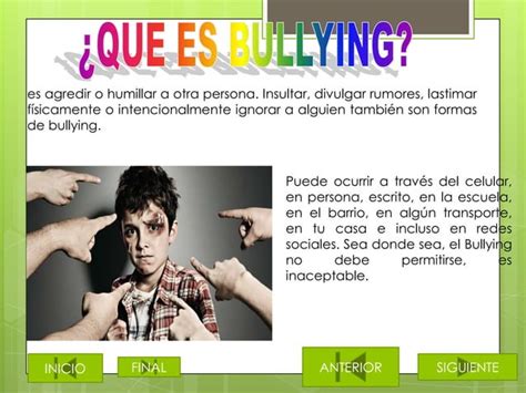 Bullying O Matoneo Escolar Fanny Yiseth Utria PPT Descarga Gratuita