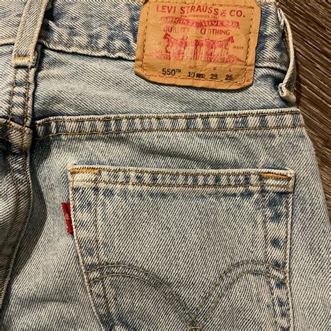 vintage levi’s 550 beautiful wash #levis #levis550... - Depop