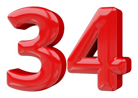 red  number   png