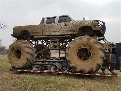 Ford F 350 Mud Monster Truck Big Monster Trucks Monster Trucks Mud