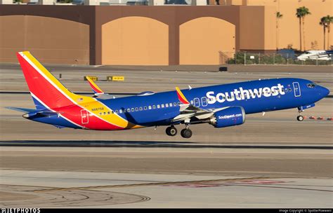 N B Boeing Max Southwest Airlines Spotterpowwwiii