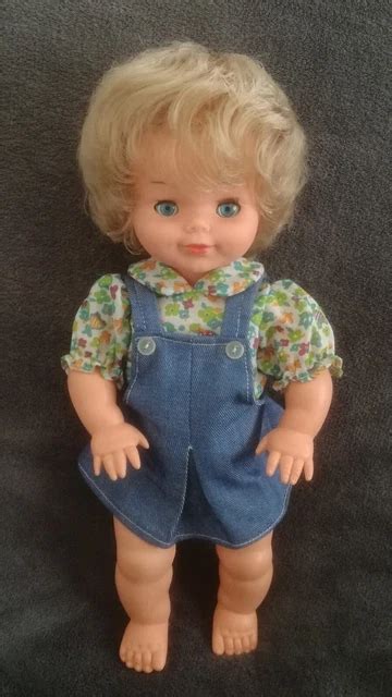 Ancienne Poupee Bella Blonde Avec Fossettes Et Air Mutin Cm Eur Picclick Fr