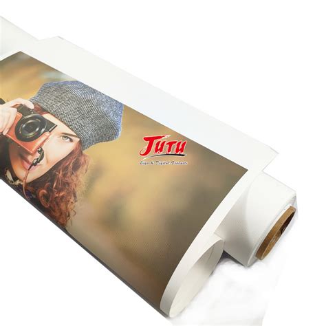 Jutu Eco Solvent Printing Eco Solvent Canvas For Indoor Decoration