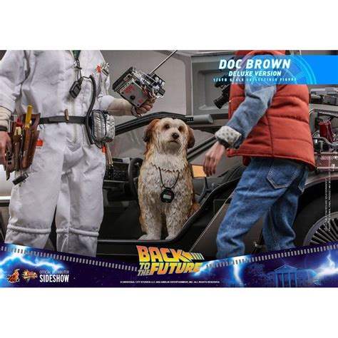 Hot Toys Retour Vers Le Futur Doc Brown Deluxe Version Figurine