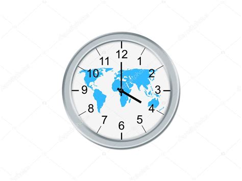 world map clock stock photo  julydfg