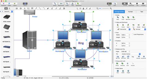 Network Diagram Template Word