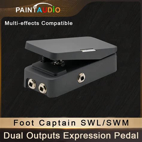 paintaudio foot captain swl swm pedal de expresi   salidas duales