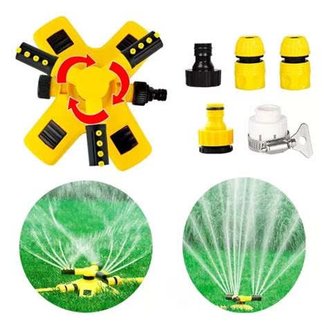 Irrigador Jardim Giratório Horta 360 2 Modos Sprinkler Frete grátis