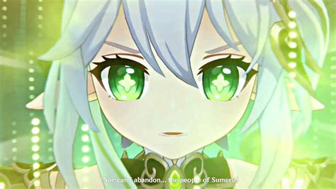 When Nahida Finally Shows Her True Power Cutscene Genshin Impact