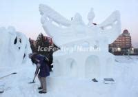 Harbin Snow Sculptures - Harbin Snow Sculptures Pictures