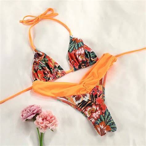 Miyouj Sexy Bikini Set Small Ruffle Swimsuit Leopard Swimwear Women Designer Bathing Suit