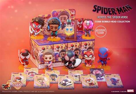 Hot Toys Debuts Spider Man Across The Spider Verse Cosbi Collection