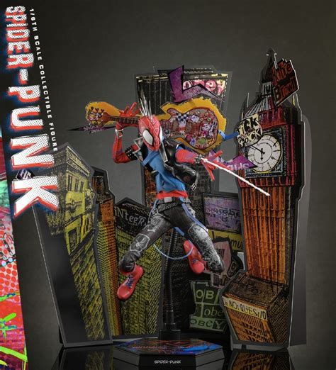 Cool Stuff Spider Man Across The Spider Verse S Spider Punk Hot Toys Figure Totally Rocks