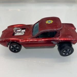 Redline Hot Wheels Python Green Etsy