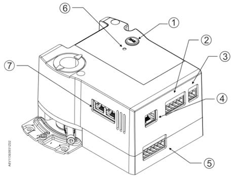 SIEMENS DXR1.E09PDZ Compact actuating room automation stations, BACnet ...