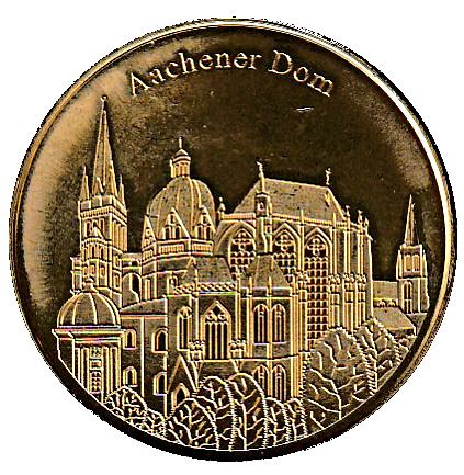 Token National Tokens Deutsche M Nzkollektion Aachen Aachener Dom