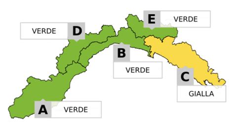 Maltempo In Arrivo Sulla Liguria Scatta Lallerta Gialla Per Piogge