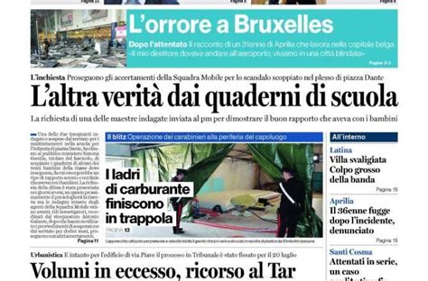 Chiedi Al Tuo EdicolanteLatina Oggi E Il Giornale Latina Oggi