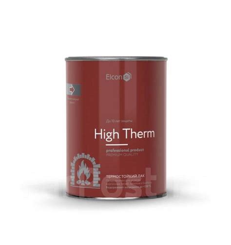 Лак термостойкий до 250? Бесцветный 1л Elcon, в наличии. Цена: 840₽ в ...