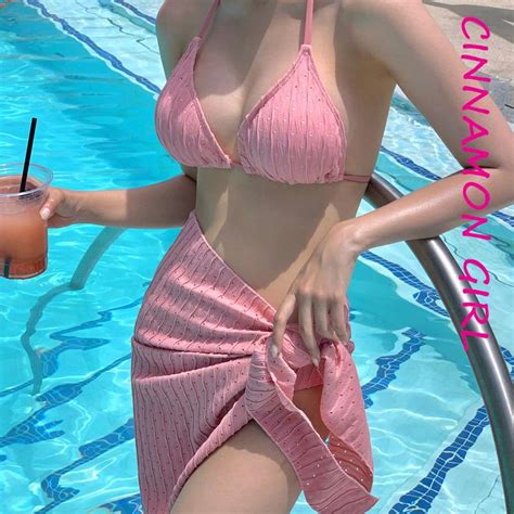 全 色ビキニセット アイボリー ミント ピンク ブラックpeach bb bikini sun CINNAMON GIRL 通販 Yahoo ショッピング