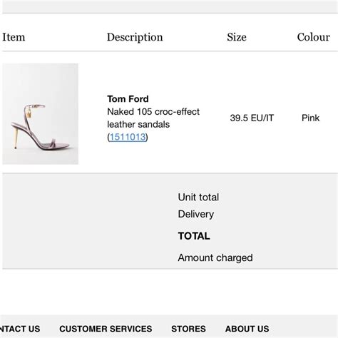 TOM FORD NAKED 105 CROC EFFECT LEATHER SANDALS Depop