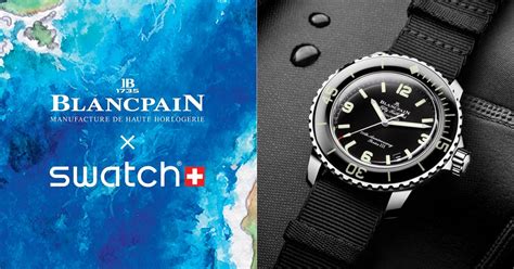 Swatch x 寶珀 Blancpain 聯乘系列即將重磅來襲