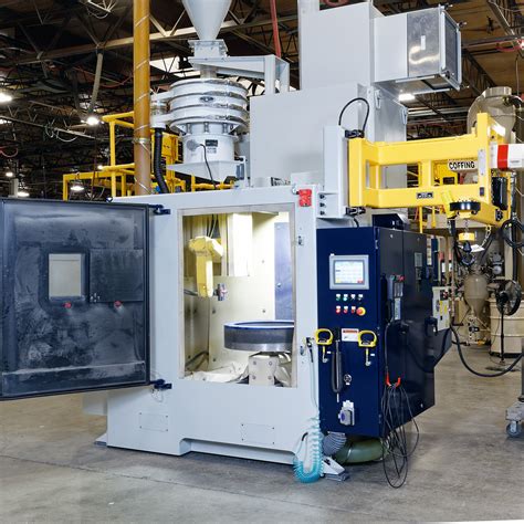 robotic grit blast system  process control progressive surface