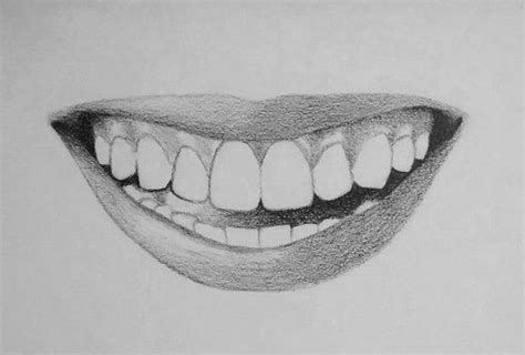 How to Draw Teeth and Lips - 7 Easy Steps | RapidFireArt | Teeth ...