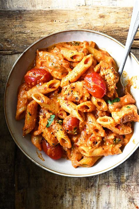 Creamy Chicken All Arrabbiata Serving Dumplings Artofit