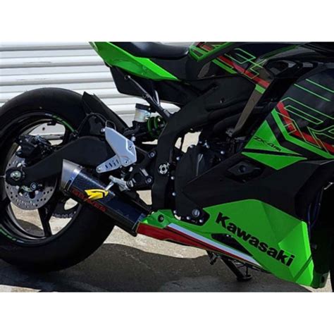 23 24 Kawasaki ZX 4RR Graves Works Titanium Full System Carbon Fiber