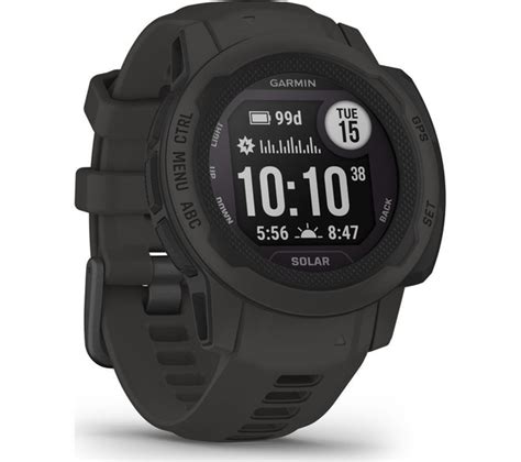Купить смарт-часы Garmin Instinct 2 Solar Graphite, экран 0.9" - купить ...