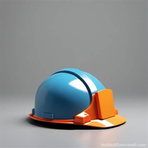 Colored Construction Helmet Image Stable Diffusion Online