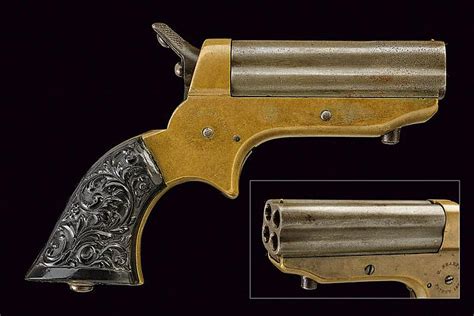 Sold Price Sharps 4 Shot Pepperbox Pistol June 6 0118 10 00 Am Cest