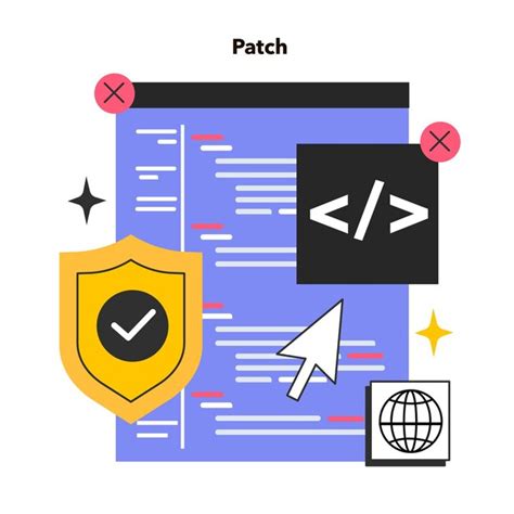 Premium Vector Patch Software Operating System Updates That Address