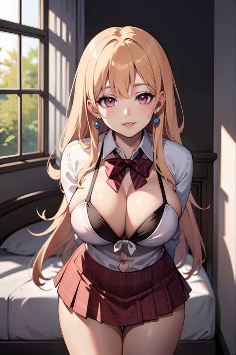 1girl Masterpiece Blonde Hair Blunt Bangs Long Hair SeaArt AI