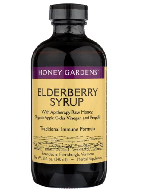 Elderberry Syrup Sojourns Apothecary Store
