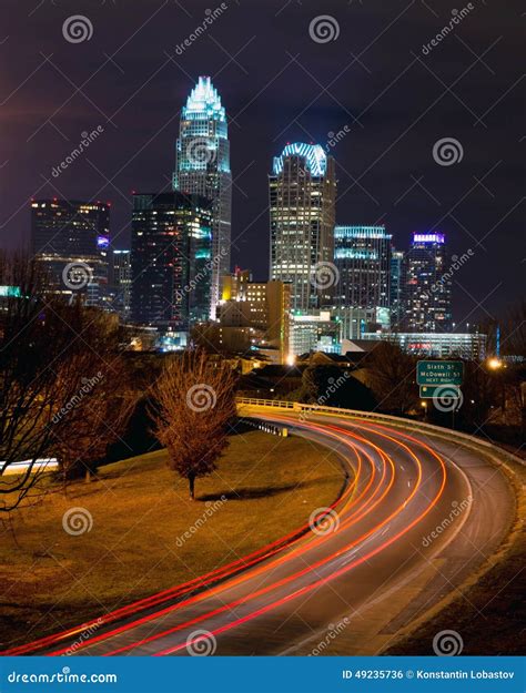 Charlotte, NC stock photo. Image of metropolis, modern - 49235736