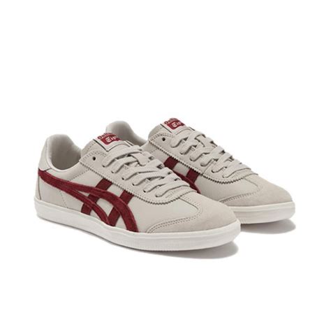 Giày Onitsuka Tiger Tokuten White Burgundy 1183C086 200 Authentic Shoes