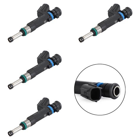 4PCS Fuel Injectors 16600 1KT0A Fit Nissan Versa 1 6L L4 2012 2015