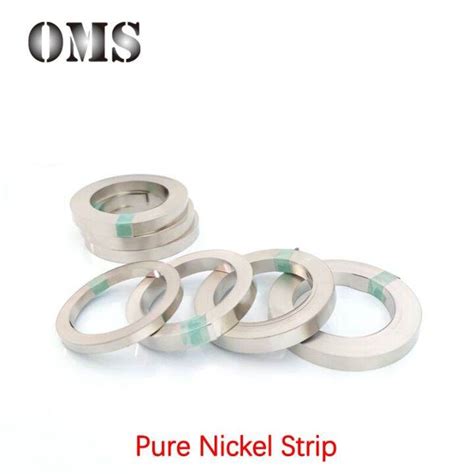 Special Offers 10M 99 6 High Purity Pure Nickel Strip For Lithium