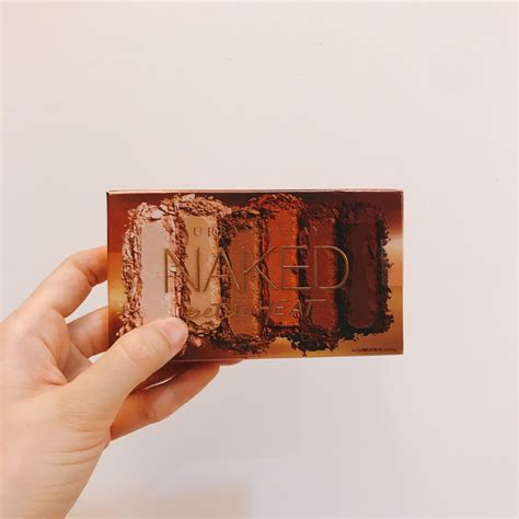 Urban Decay 衰敗城市眼影 Naked Heat eyeshadow 迷你版 色眼影盤 珠光啞光火焰眼影盤 蝦皮購物