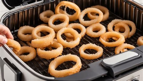 how to cook frozen onion rings in air fryer