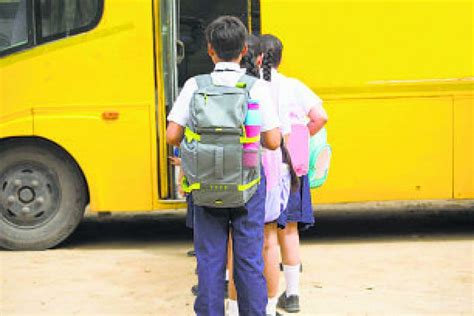 School Buses Wont Ply Today Panchkula Operators The Tribune India