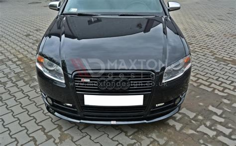 Maxton Design Audi B7 A4 S Line And B7 S4 Splitter Spoiler Black Forest Industries