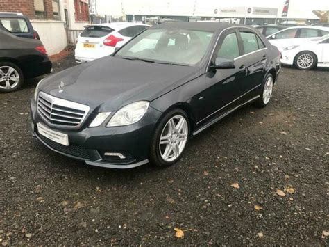 2011 Mercedes Benz E CLASS 2 1 E220 CDI BLUEEFFICIENCY SPORT 4d 170 BHP