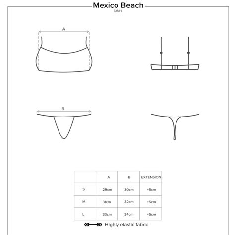 Obsessive Mexico Beach Bikini Coral S Piruletax