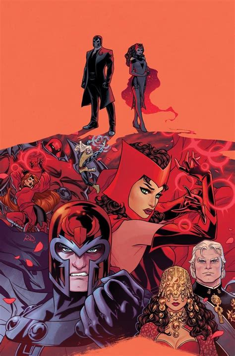 Scarlet Witch Cover For 9 Art By Russell Dauterman Ravengers