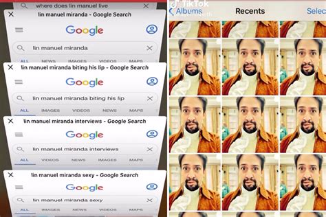 lin manuel mirandas lip bite    huge meme  tiktok
